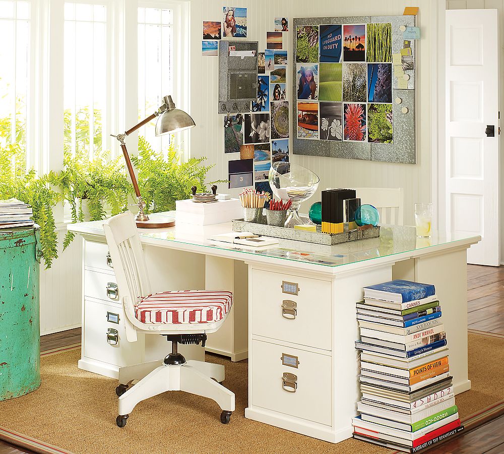 Pottery barn mega deals desk